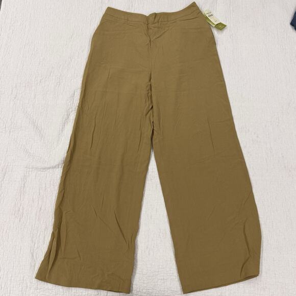 Coldwater Creek Tops - NWT Coldwater Creek Brown XL 2-Piece Set Sleeveless Scoop Top Wide-Leg Pants